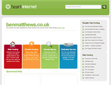 Tablet Screenshot of benmatthews.co.uk
